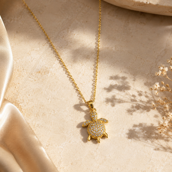 Sanyian Ocean Grace Turtle Necklace